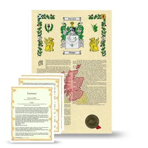 Cheape Armorial History and Symbolism package