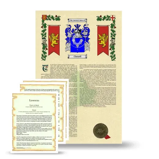 Chewell Armorial History and Symbolism package