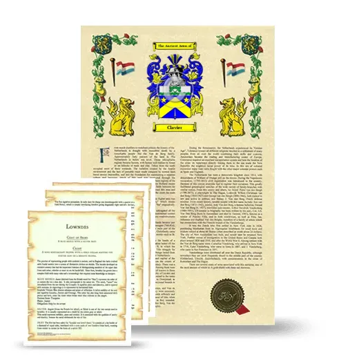 Clavier Armorial History and Symbolism package