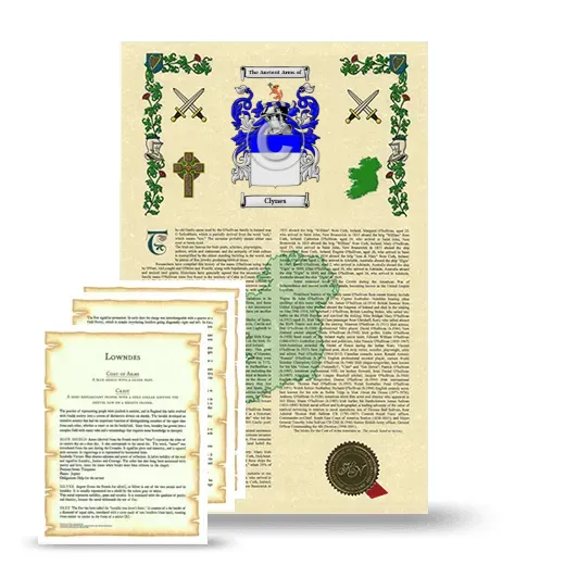 Clynes Armorial History and Symbolism package