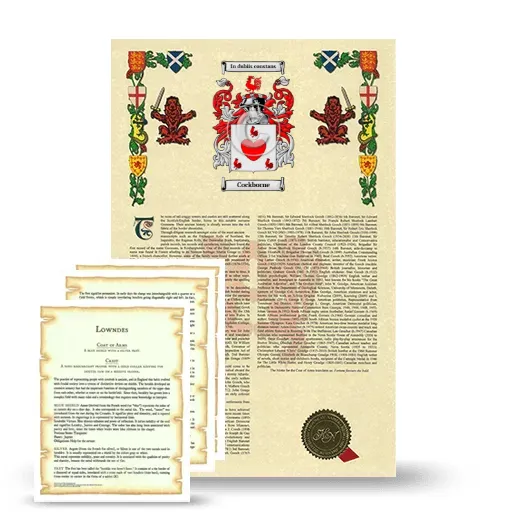 Cockborne Armorial History and Symbolism package