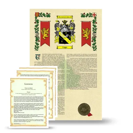 Coggs Armorial History and Symbolism package