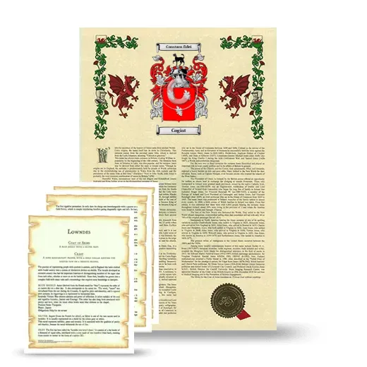 Cogint Armorial History and Symbolism package