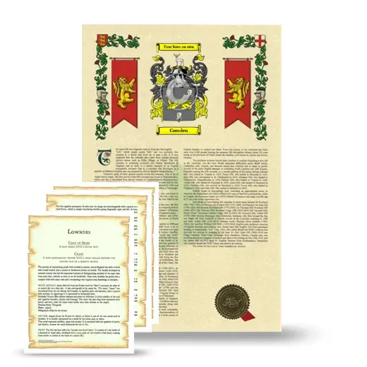 Comden Armorial History and Symbolism package