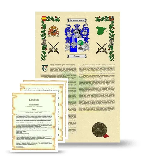 Concas Armorial History and Symbolism package