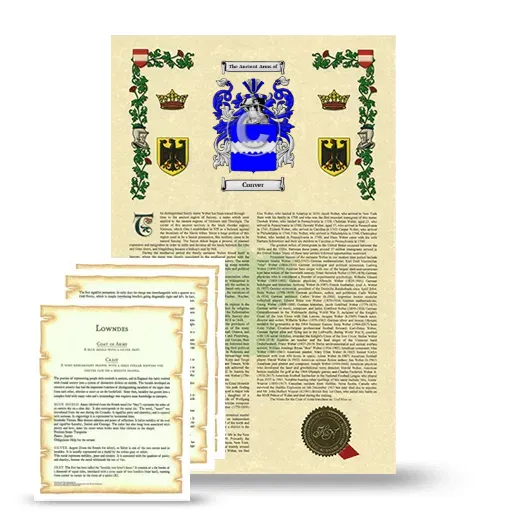 Conver Armorial History and Symbolism package