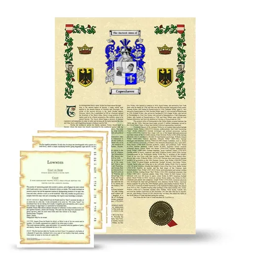 Copenhaver Armorial History and Symbolism package