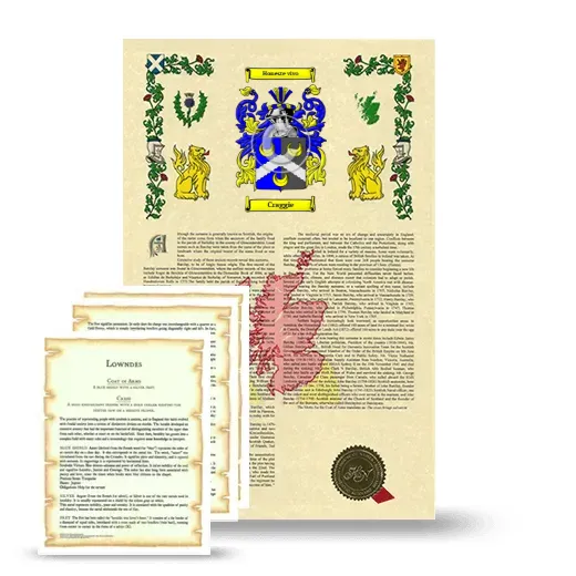 Craggie Armorial History and Symbolism package
