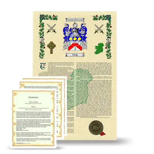 Creag Armorial History and Symbolism package