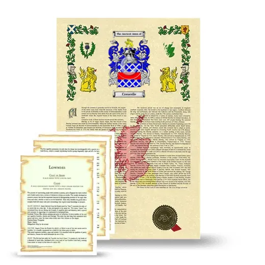 Cressvile Armorial History and Symbolism package