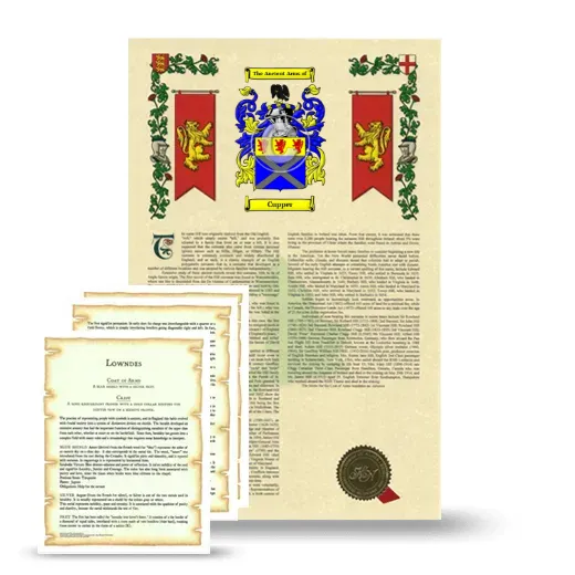 Cupper Armorial History and Symbolism package