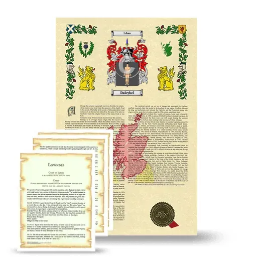 Daleyhel Armorial History and Symbolism package