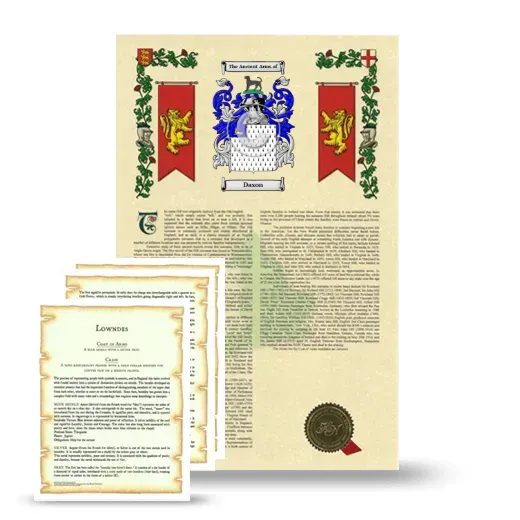 Dason Armorial History and Symbolism package