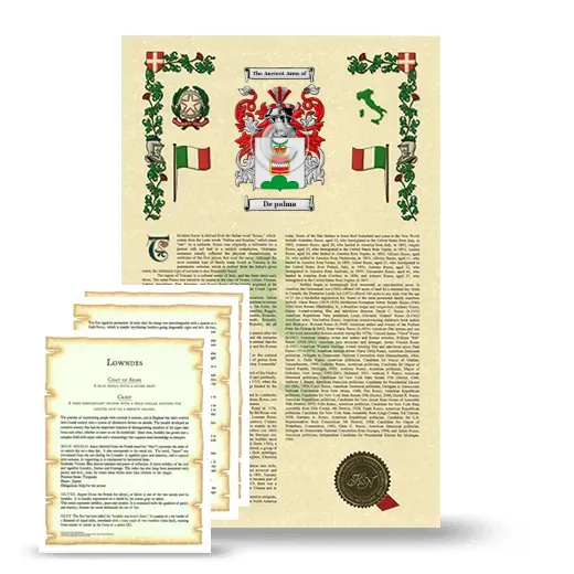 De palma Armorial History and Symbolism package