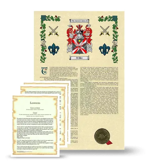 Di'dier Armorial History and Symbolism package