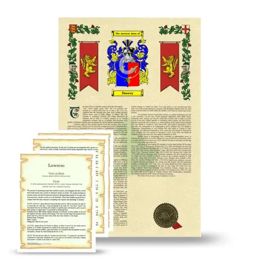 Doorey Armorial History and Symbolism package