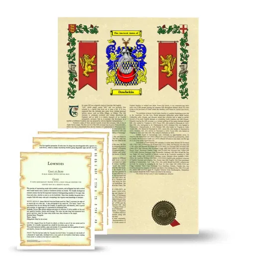 Dowbekin Armorial History and Symbolism package
