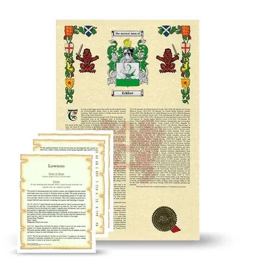Eckfort Armorial History and Symbolism package