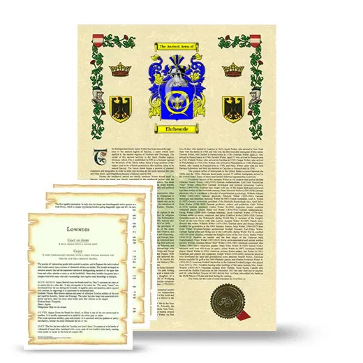 Ehrhearde Armorial History and Symbolism package