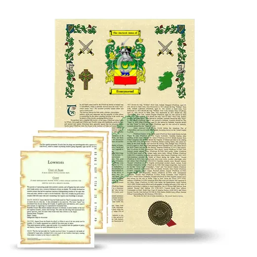 Evarymend Armorial History and Symbolism package