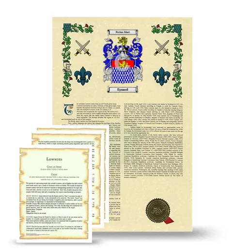 Eynard Armorial History and Symbolism package
