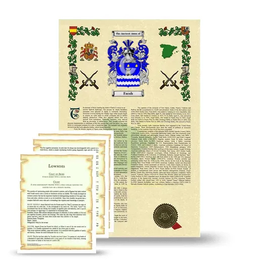 Farah Armorial History and Symbolism package