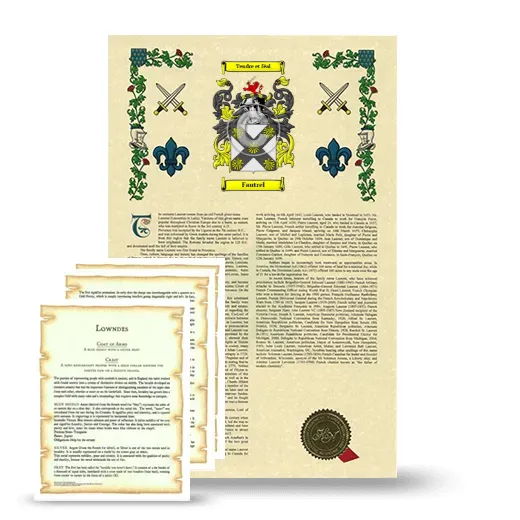 Fautrel Armorial History and Symbolism package