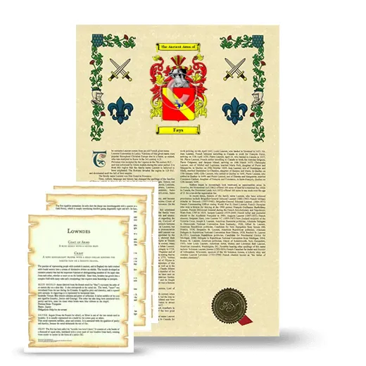 Fays Armorial History and Symbolism package