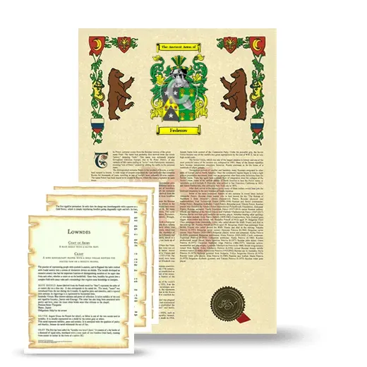 Federov Armorial History and Symbolism package