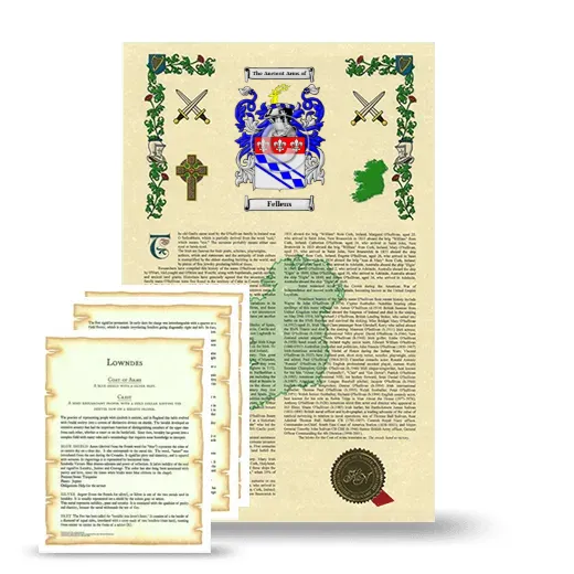 Fellens Armorial History and Symbolism package