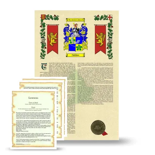 Fielders Armorial History and Symbolism package
