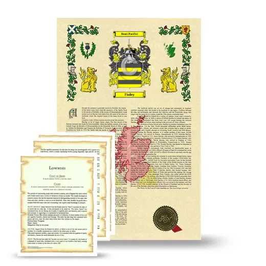 Finley Armorial History and Symbolism package