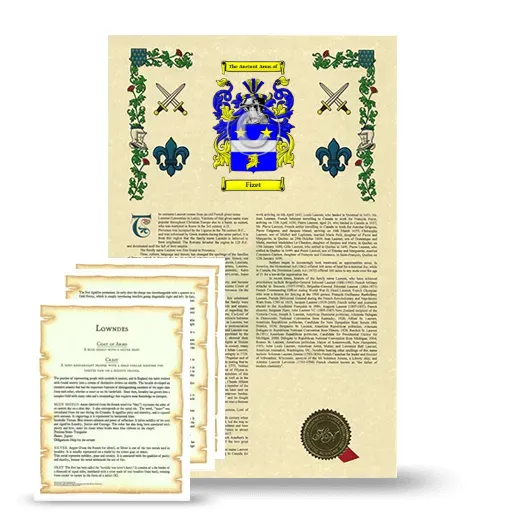 Fizet Armorial History and Symbolism package