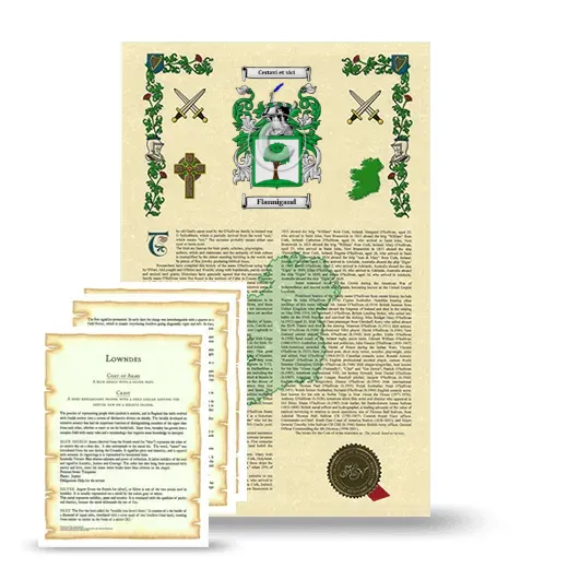 Flannigand Armorial History and Symbolism package