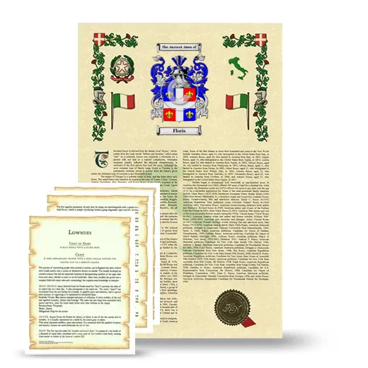 Floris Armorial History and Symbolism package