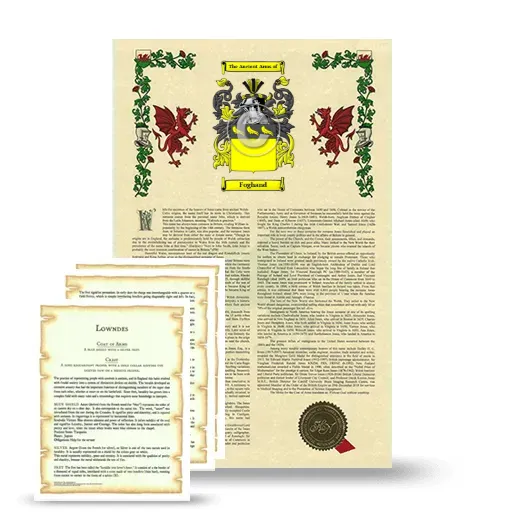 Foghand Armorial History and Symbolism package