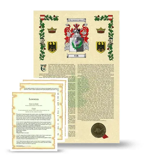 Folk Armorial History and Symbolism package