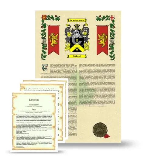Folkard Armorial History and Symbolism package