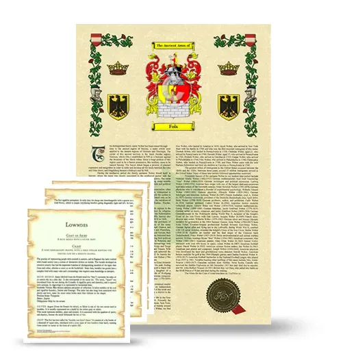 Fols Armorial History and Symbolism package