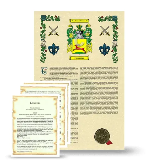 Fournière Armorial History and Symbolism package