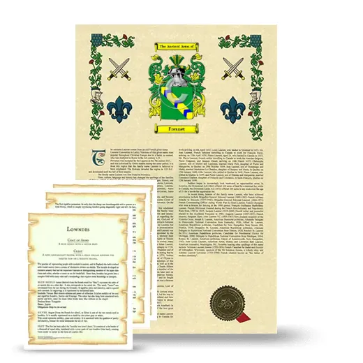 Fresnet Armorial History and Symbolism package