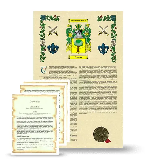 Freynes Armorial History and Symbolism package