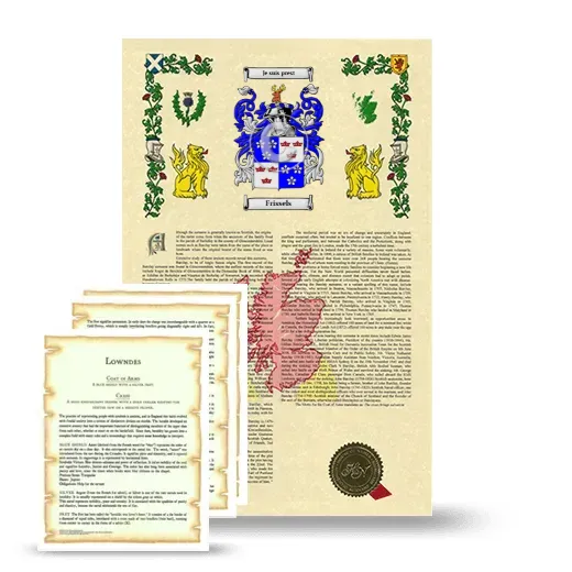 Frissels Armorial History and Symbolism package