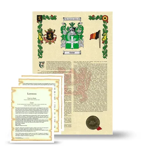Gaent Armorial History and Symbolism package