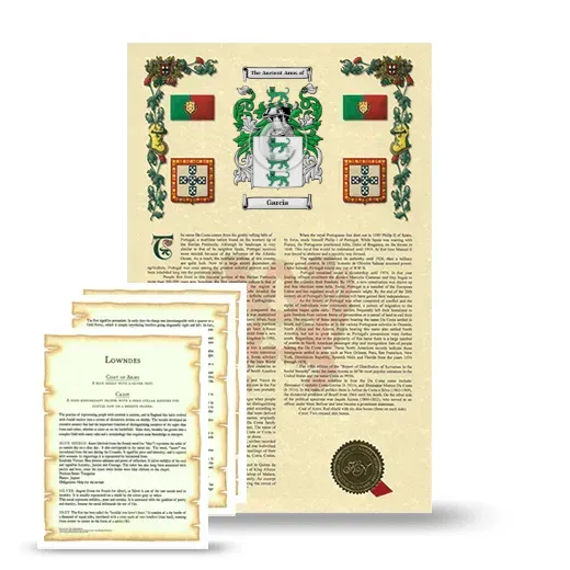 Garcia Armorial History and Symbolism package