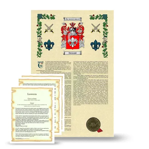 Germani Armorial History and Symbolism package