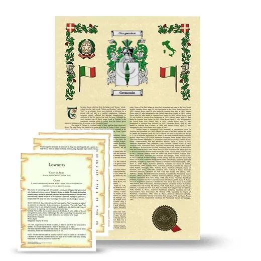 Germonio Armorial History and Symbolism package