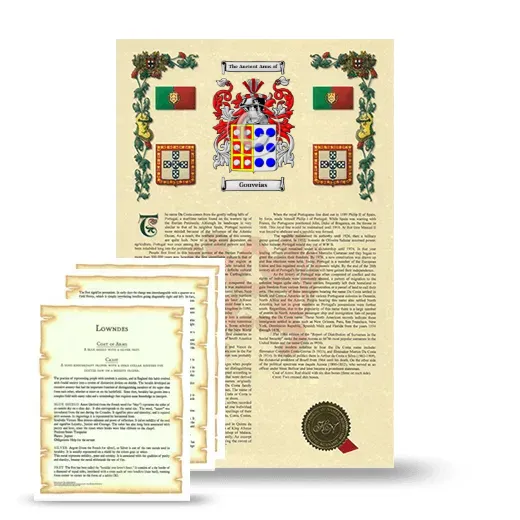 Gouveias Armorial History and Symbolism package