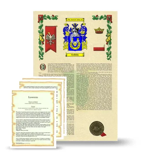 Grabsky Armorial History and Symbolism package