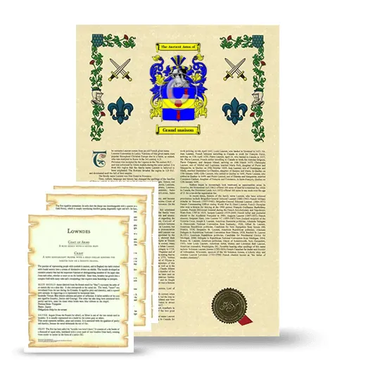 Grand maison Armorial History and Symbolism package